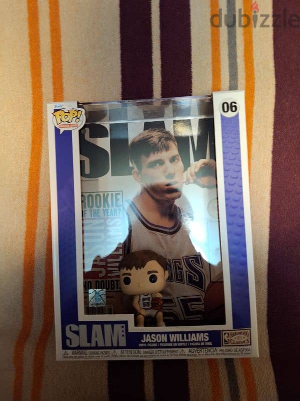 Funko Pop, Magazine Covers Slam JASON WILIAMS 4