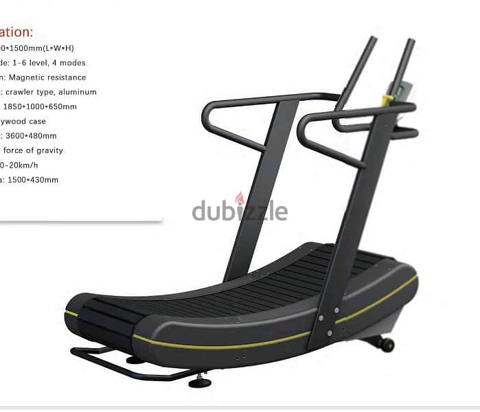 Treadmill curve cardio machine New 03027072 GEO SPORT EQUIPMENT 0