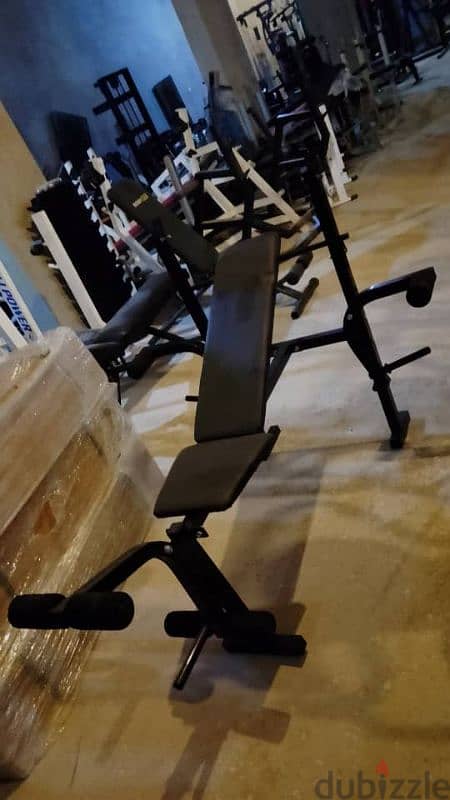 Adjustable bench with rack and legs & fly 03027072 GEO SPORT EQUIPMENT 0