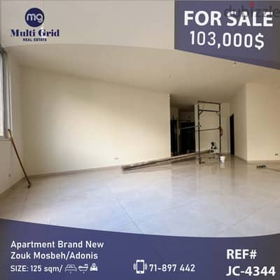 JC-4344 / Apartment for Sale in Zouk Mosbeh , شقة للبيع في زوق مصبح