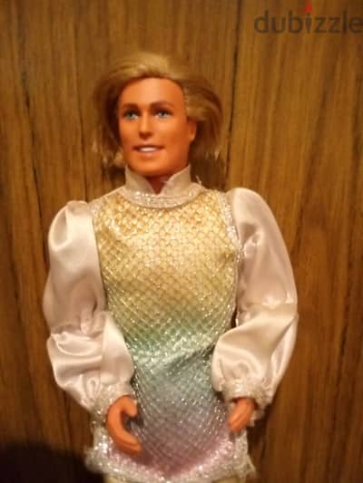 RAINBOW PRINCE KEN Mattel As new doll Bend legs turn waist+own wear=18