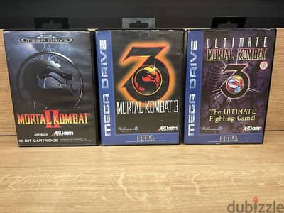 Mortal kombat-Sega mega drive retro nintendo