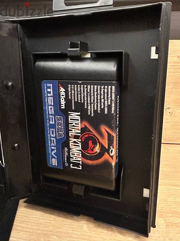 Mortal kombat-Sega mega drive retro nintendo 2