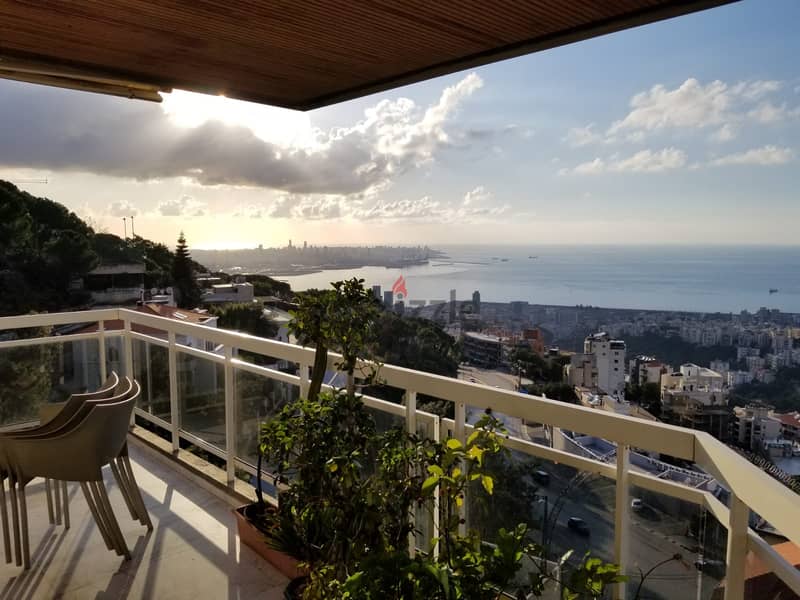 Apartment for sale in Mtayleb with Magical sea view شقة للبيع 0