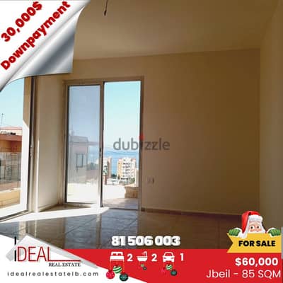 85 sqm Apartment for sale in Jbeil  REF#JH17303