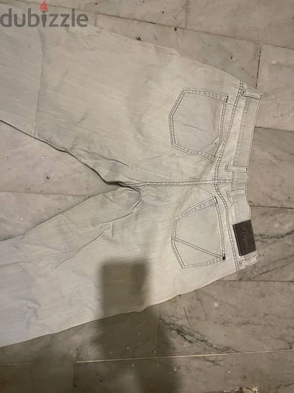 ZEGNA light grey jeans size 38 regular fit 7