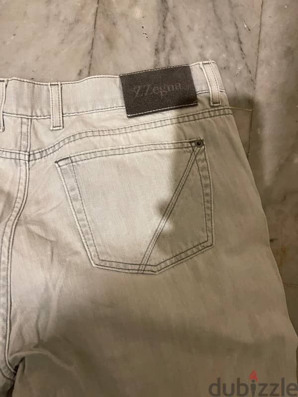 ZEGNA light grey jeans size 38 regular fit 9