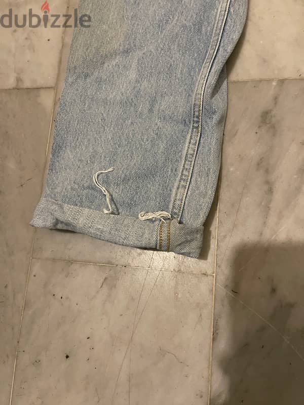 H&M jeans size 34 high waist mint condition 1