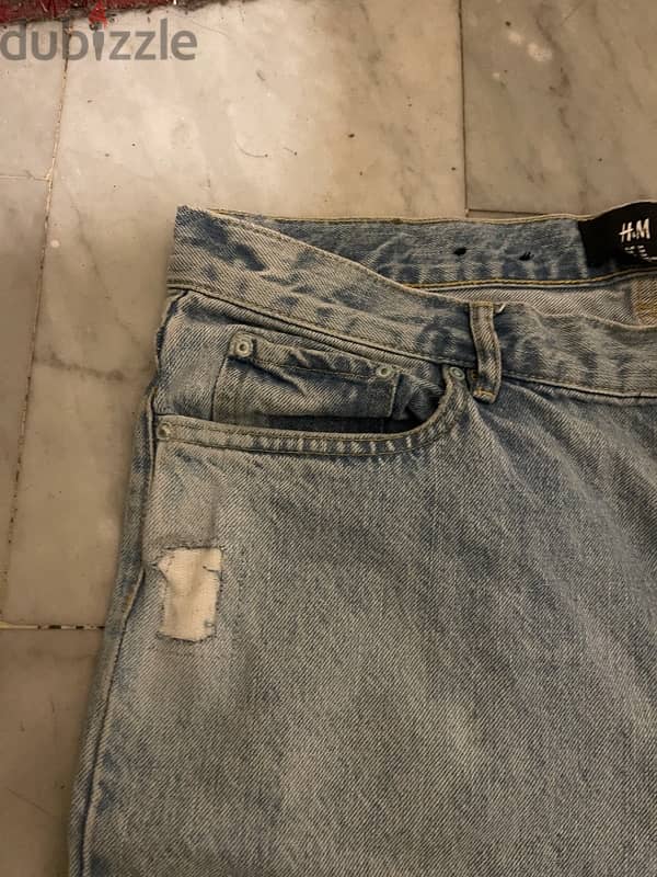 H&M jeans size 34 high waist mint condition 4