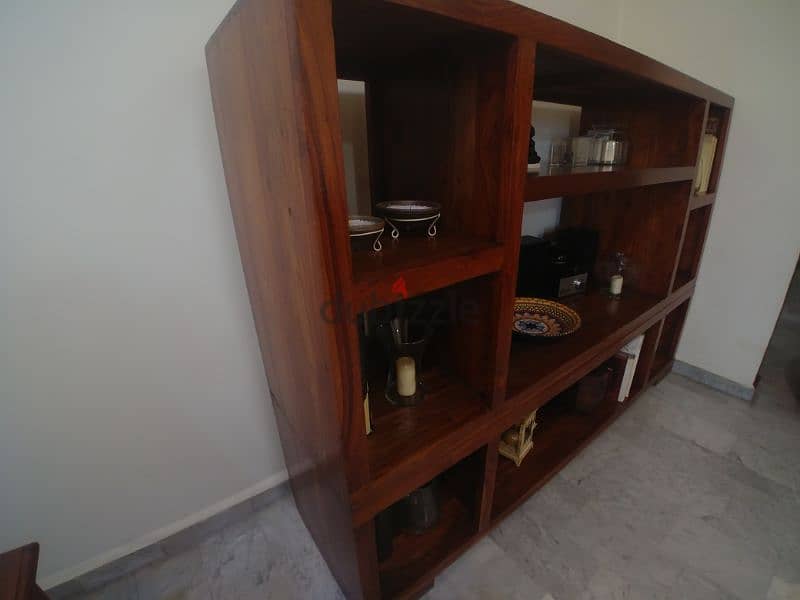 Bookshelves Tek wood 1