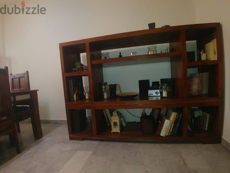 Bookshelves Tek wood 3