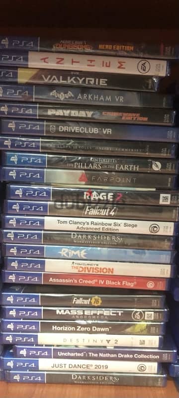 sealed ps4 games for sale 2