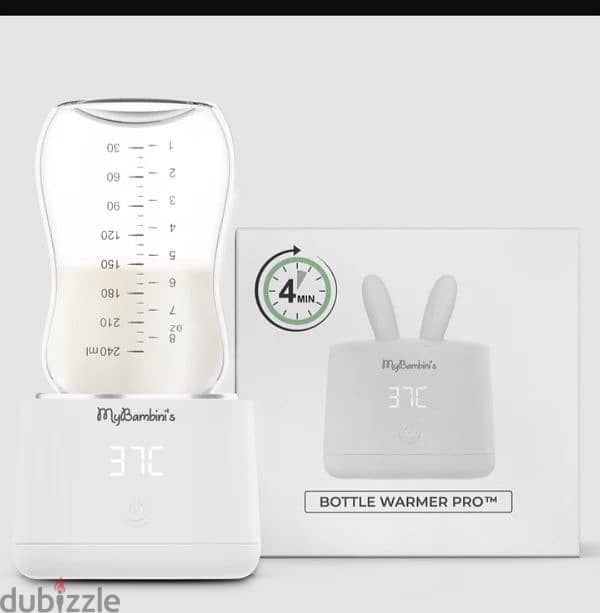 MyBambini's Bottle Warmer Pro - Wireless, Leakproof Design/3$delivery. 1