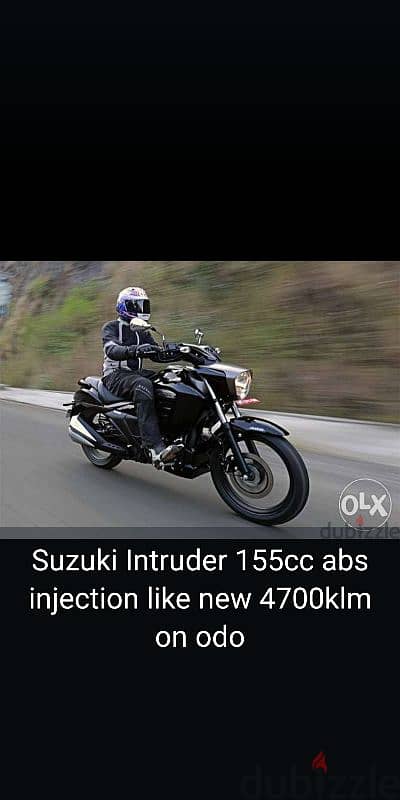 Suzuki Intruder 155cc abs, injection, company source like new 1