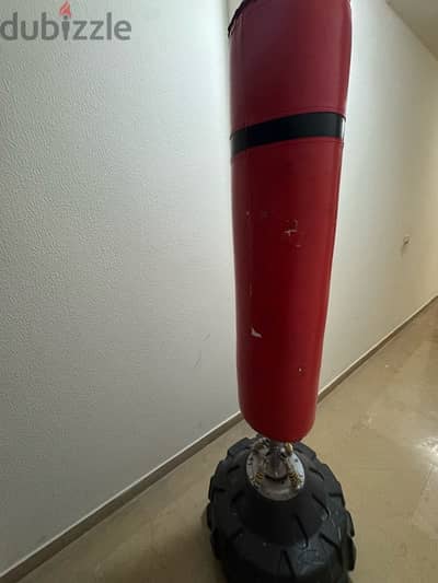 Freestanding Heavy-Duty Used Punching Bag-real supreme