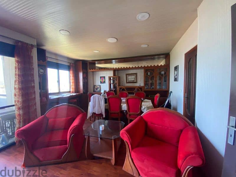 Spacious I 170 SQM Apartment with Stunning Views in Mazraat Yachouh 0