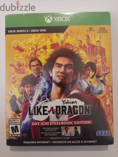 Yakuza like a dragon for xboxone & xbox series X