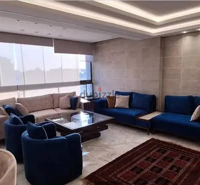 165 SQM Furnished Apartment in Chiah, Beirut with Mountain View