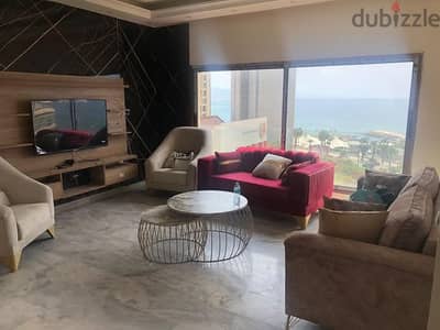 175 SQM Furnished Apartment in Rawche, Beirut with Sea View