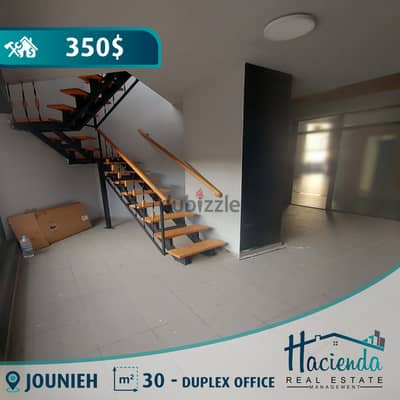 Duplex Office For Rent In Jounieh