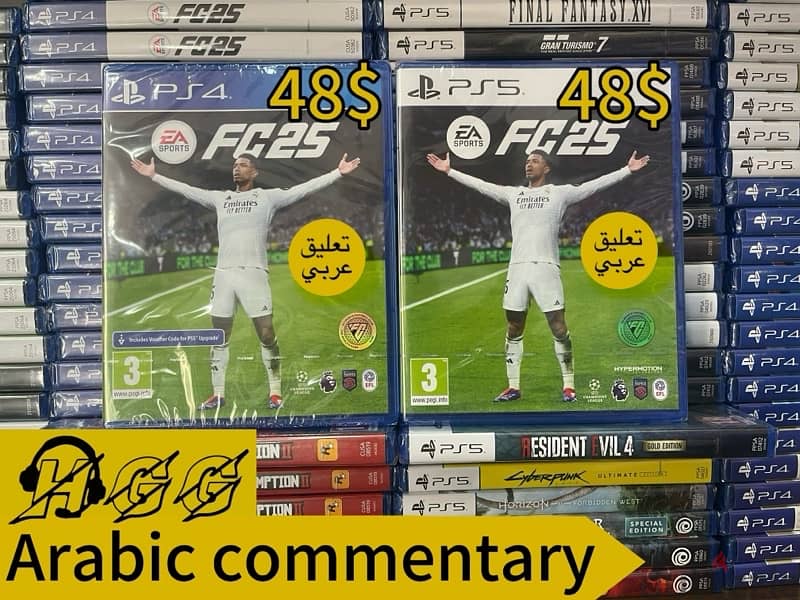 Fc 25 ar & Nba2k25 ps4 and ps5 bes price ! 1