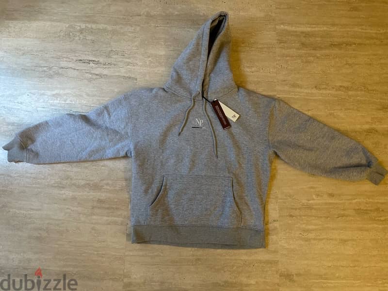 Nude Project Grey Unisex Hoodie Trendy Spanish designer 0