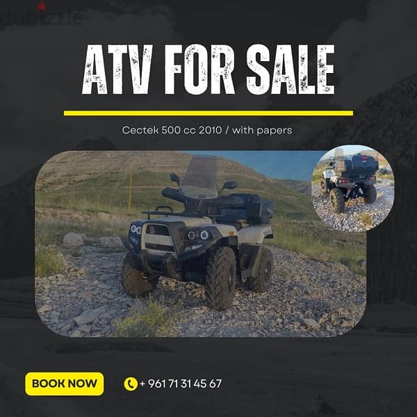 Atv Cectek 500cc 2