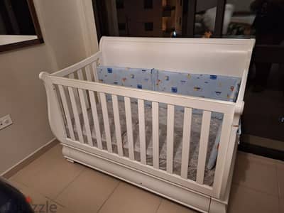 Baby crib or bed 145x95