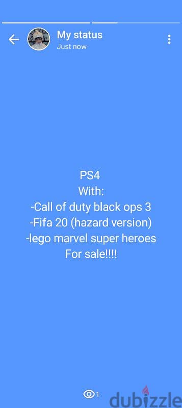 PS4 for sale 0