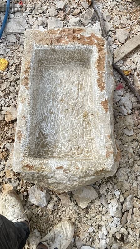 stone basin جرن حجري 3