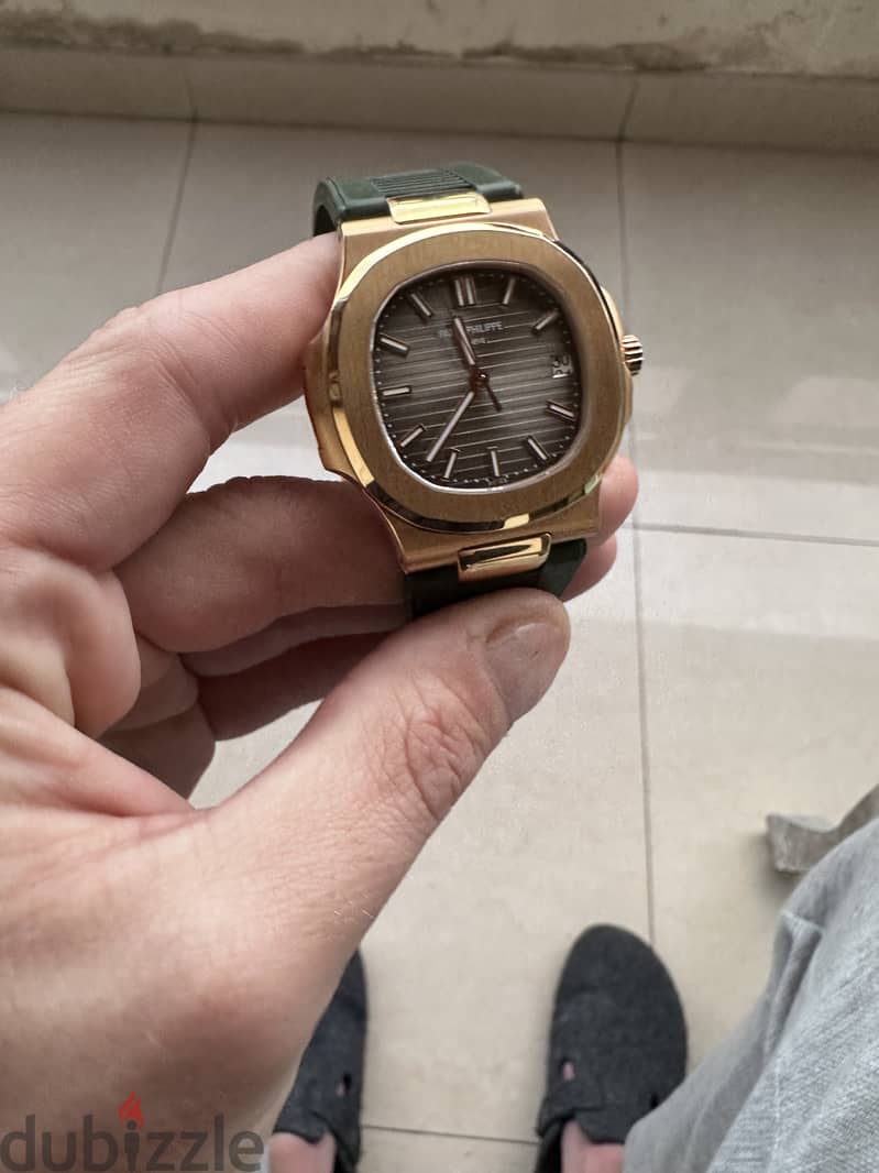 Patek Philippe Nautilus Rose Gold PPF 1