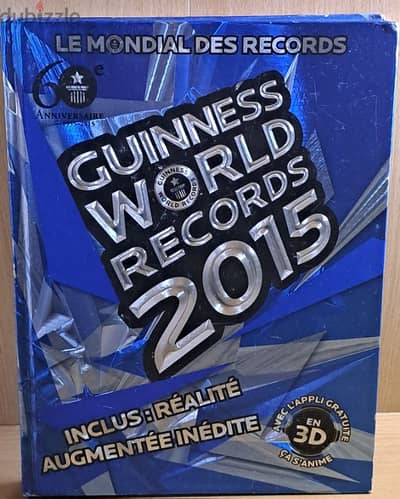 Guinness world record 2014 & 2015, excellent condition