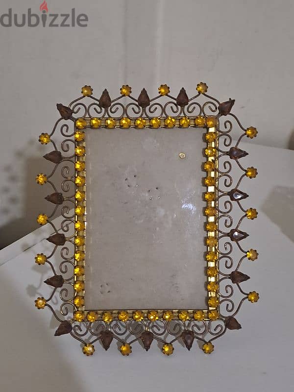 Candle holders and photo frame 1