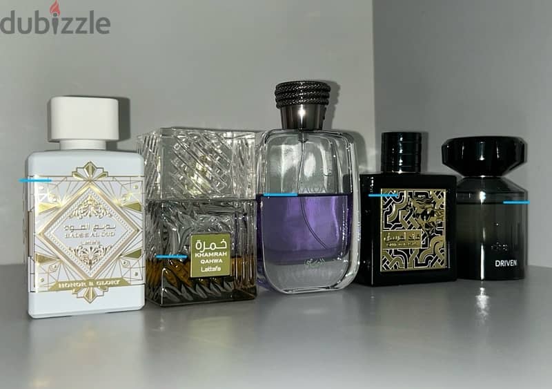 Collection of 5 Men’s Perfumes (Used) 0