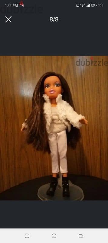 BRATZ ALL GLAMMED DESIGNER STREAKS YASMIN Great doll +her Own Boots=26 0