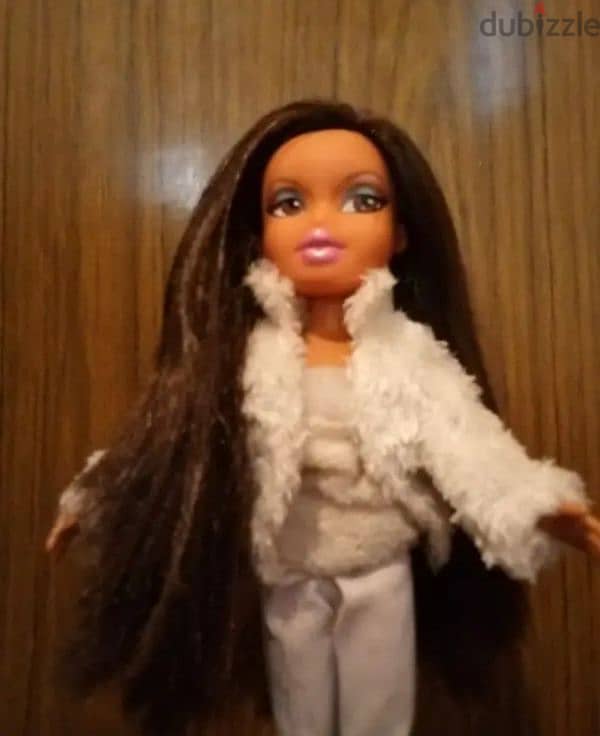 BRATZ ALL GLAMMED DESIGNER STREAKS YASMIN Great doll +her Own Boots=26 1