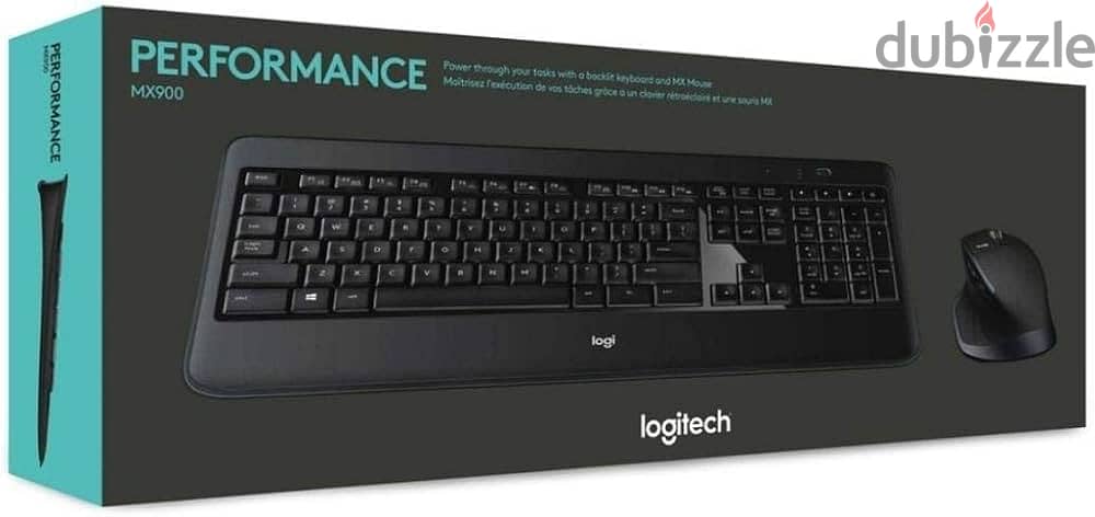 Logitech MX900 Performance Premium Backlit Keyboard and MX Master Mou 1