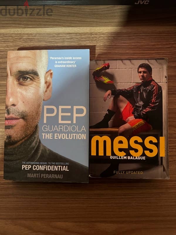 messi and pep books 0