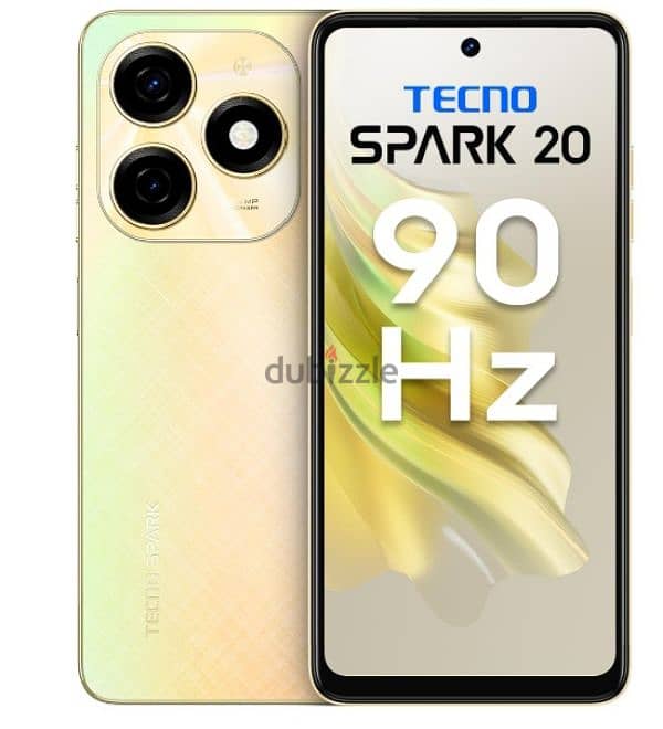 هاتف شبه جديد tecno spark 20 0