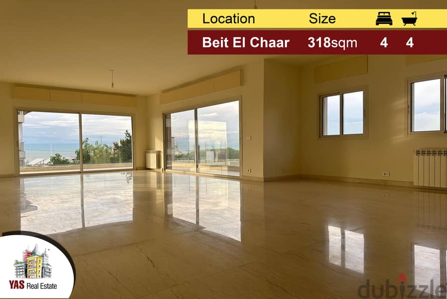 Beit El Chaar 318m2 | Brand New | Unique Property | View | KR | 0