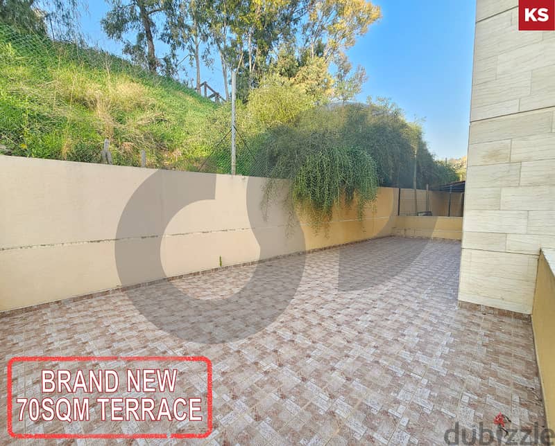 Brand New !70 SQM terrace - Betchay Baabda REF#KS115996 0