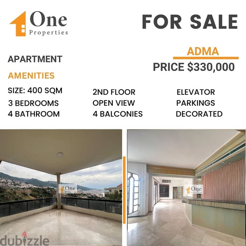 APARTMENT FOR SALE IN ADMA 0