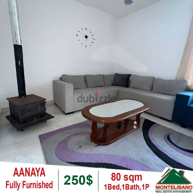 Fully Furnished Apartment for rent in Annaya!! 0