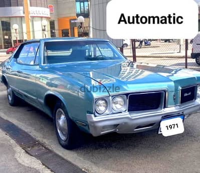 oldsmobile cutlass automatic Model 1971  cyld 8