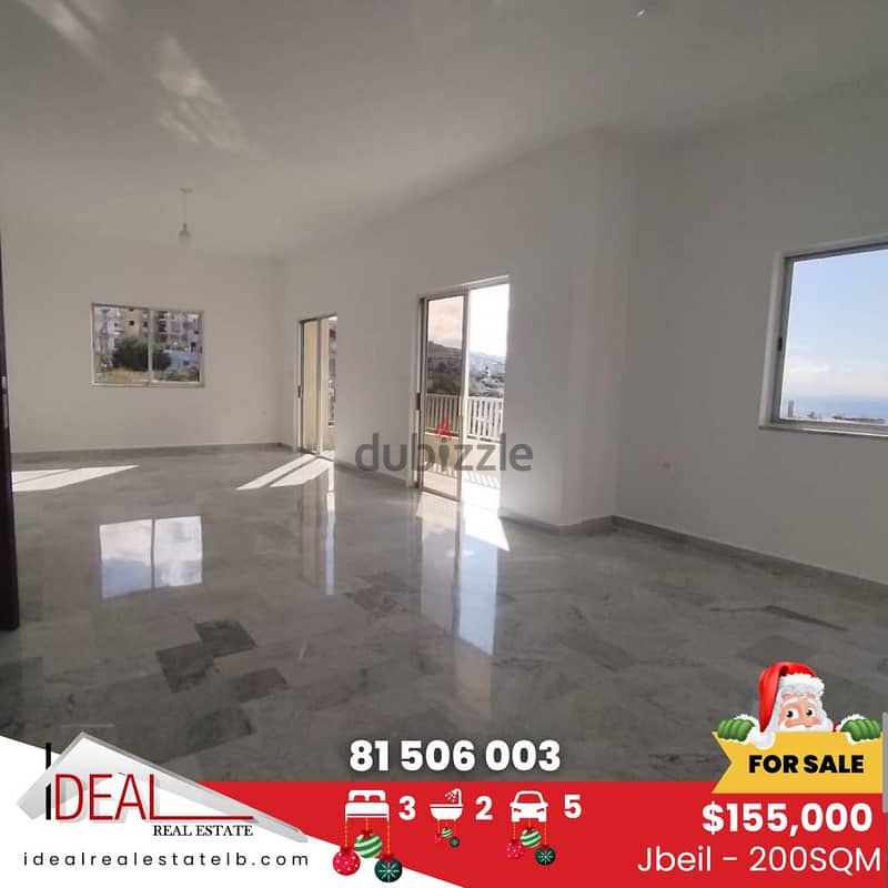 200sqm Apartment for sale in Jbeil REF#CD1119 0