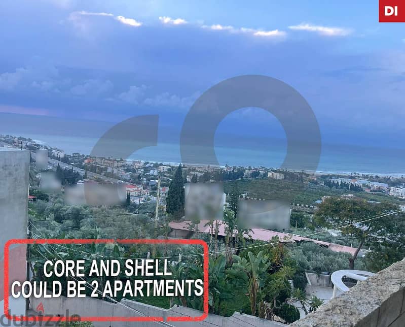 Core and Shell Apartment , Rmeileh- Chouf /الرميلة - الشوفREF#DI116155 0