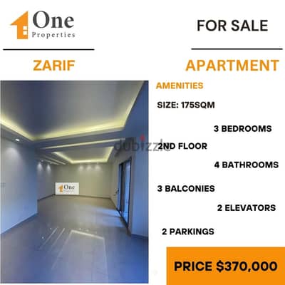 APARTMENT FOR SALE IN ZARIF