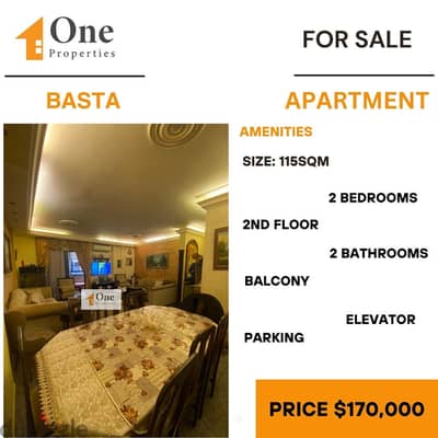 APARTMENT FOR SALE IN BASTA