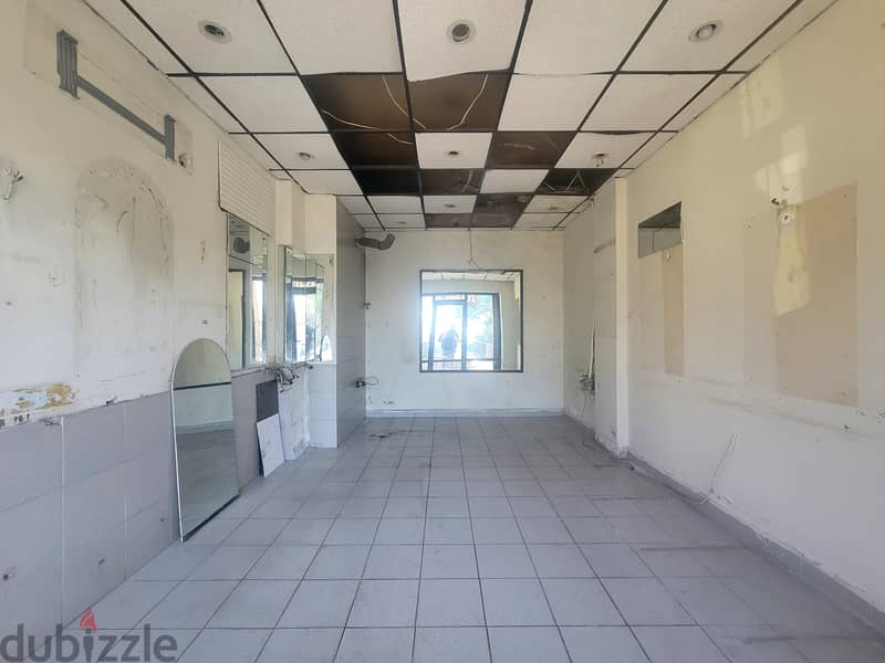 Shop for rent in Naqqache محل للإيجار في نقاش 0