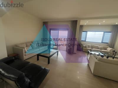 Decorated & Furnished Apartment +SeaView for sale in Kaslik -شقة للبيع